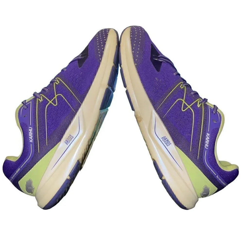Karhu Women's SYNCHRON ORTIX Liberty Purple/Sharp Green US Size 9